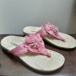 Vionic Talia Pink Flower Sandals